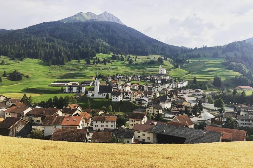 Chalet Wulli In Der Naehe Der Skianlagen Savognin Exteriör bild