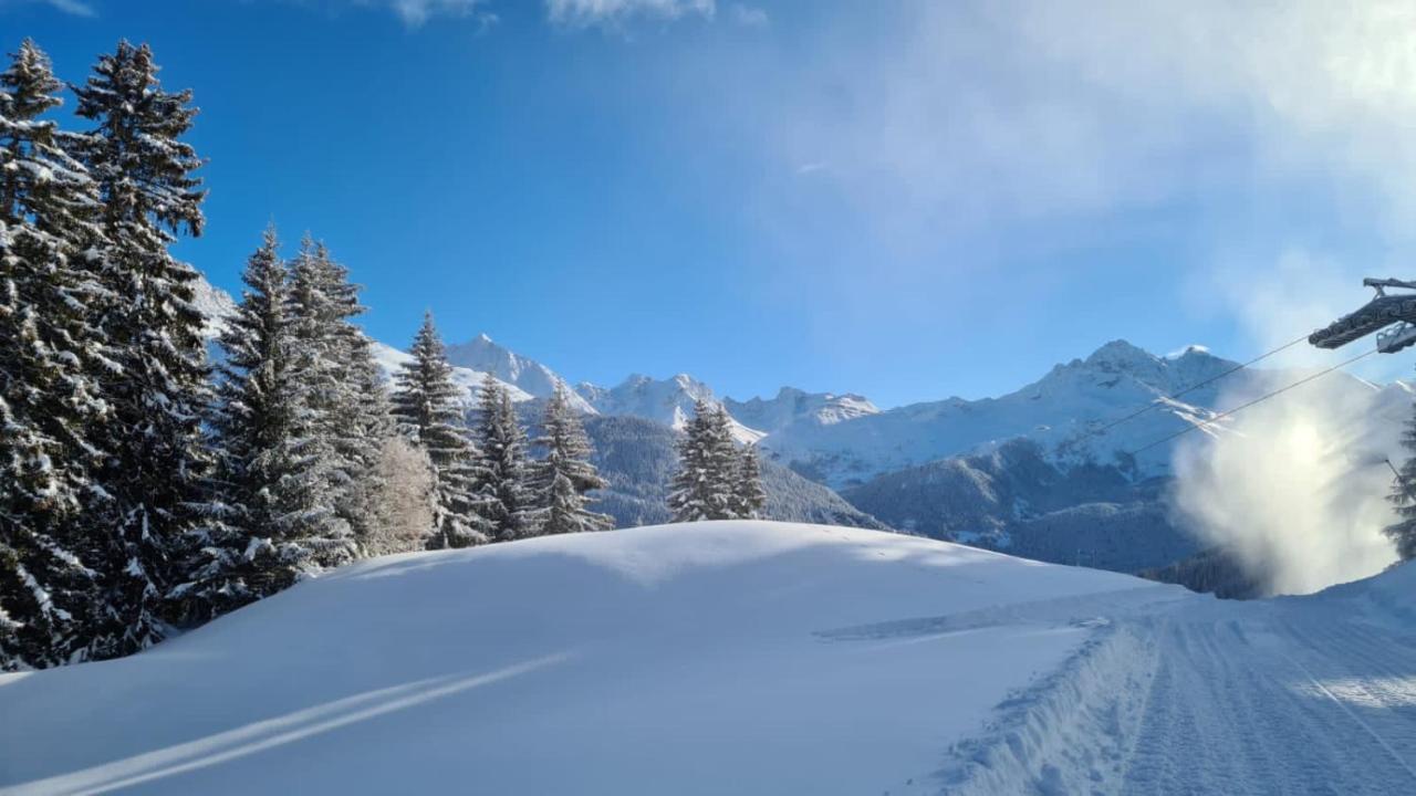 Chalet Wulli In Der Naehe Der Skianlagen Savognin Exteriör bild